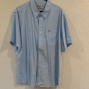 DIXXON Bamboo Light Blue Button Down Shirt